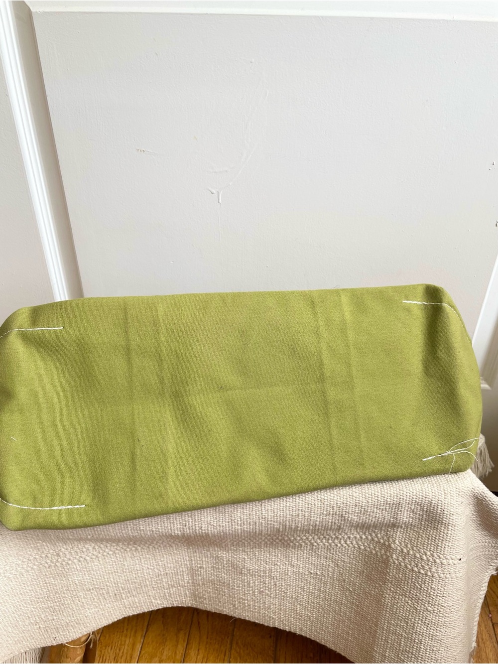 Vintage 90s LL Bean Boat & Tote Large Floral Leaf Autumn Fall Style Tote Bag - Picture 5 of 8
